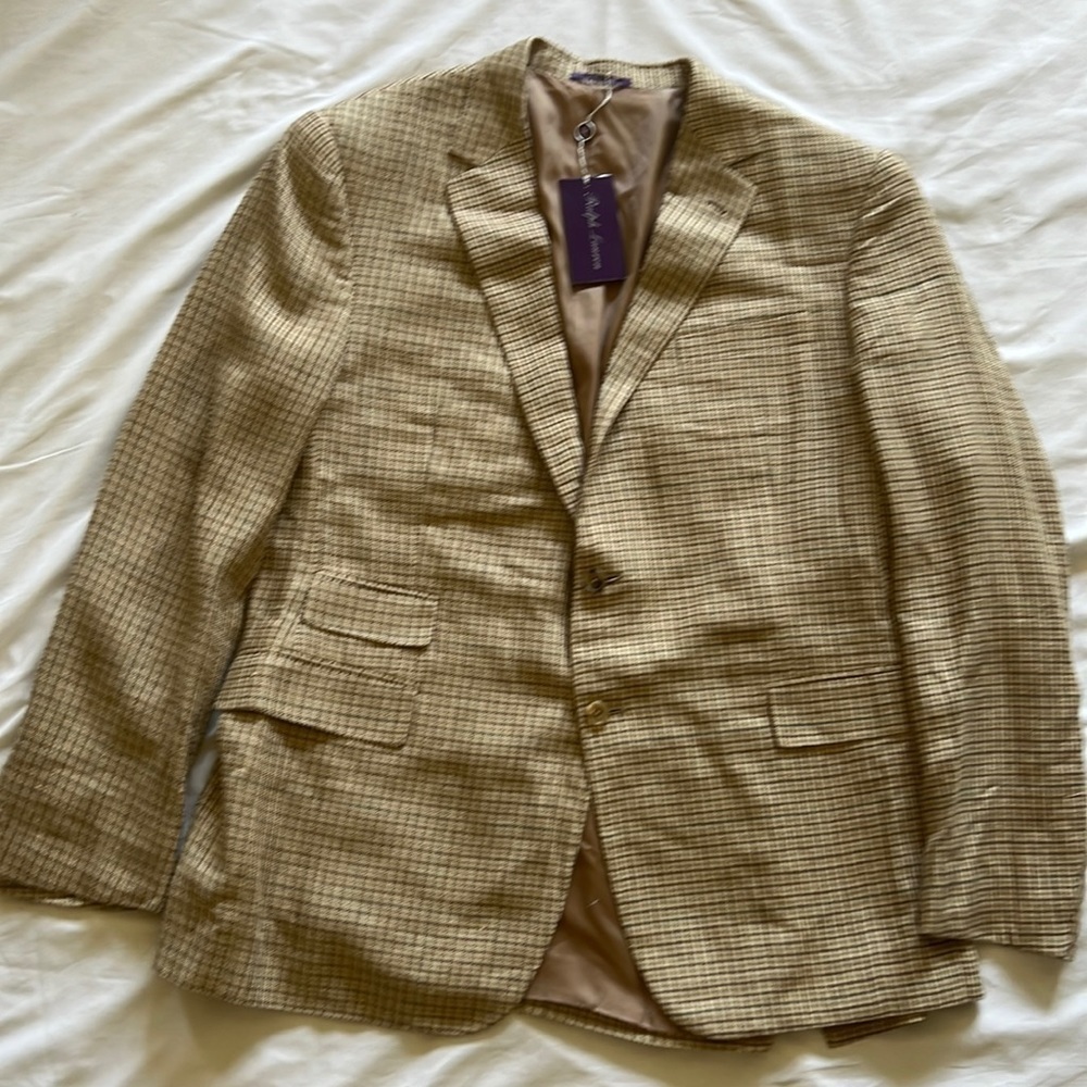Ralph Lauren Purple Label Mens Blazer Jacket 70% WOOL